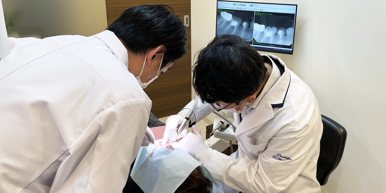 徹底的に痛みに配慮した治療